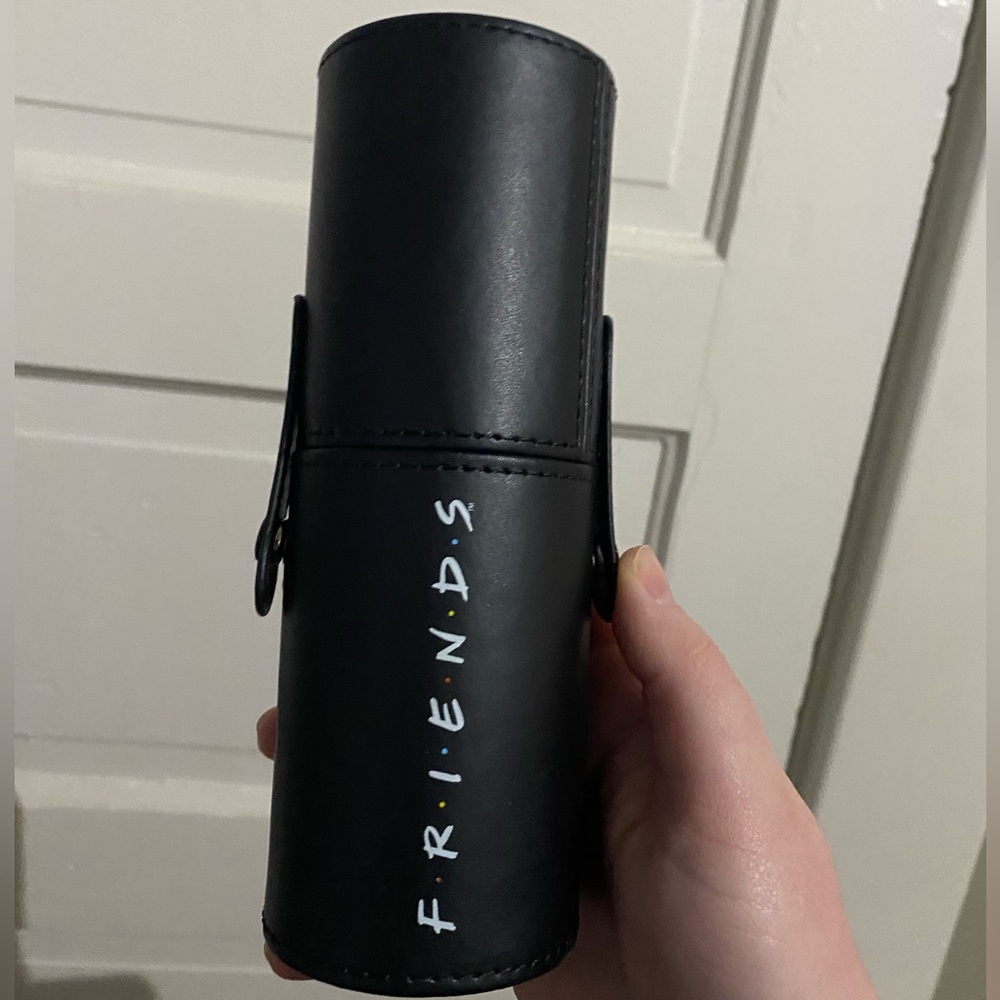 Black Friends Logo Travel Case